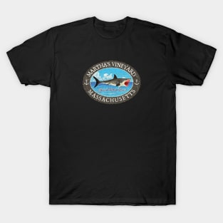 Martha's Vineyard, Massachusetts, Great White Shark T-Shirt
